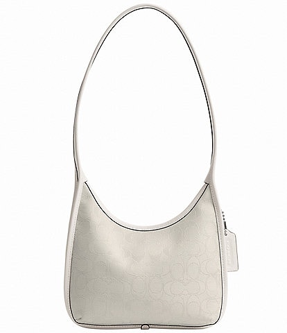 COACH Signature Jacquard Curve Shoulder Bag