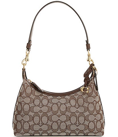 COACH Signature Jacquard Juliet 25 Shoulder Bag