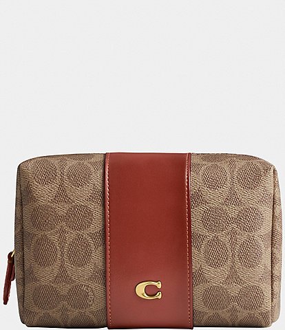 COACH Signature Logo Essential Cosmetic Pouch