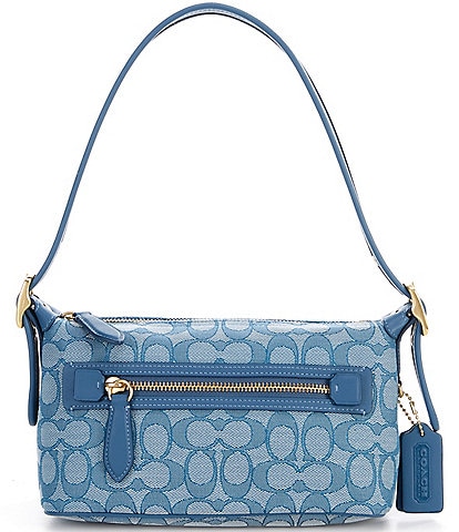Introducir 99+ imagen coach blue purses