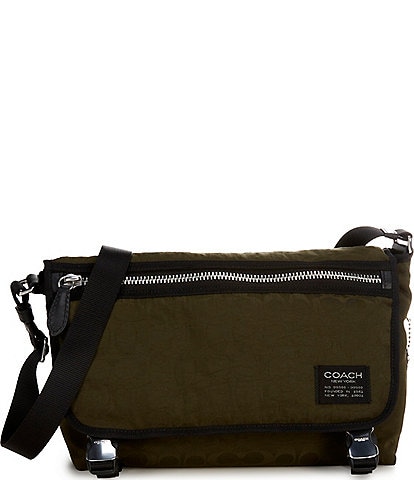COACH Signature Messenger Bag