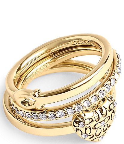 Unstoppable Water Wave Gold Ring