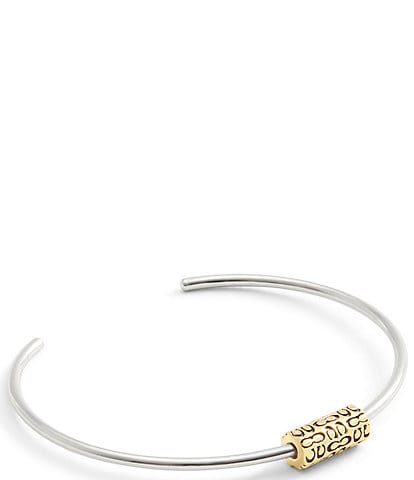 COACH Signature Quilted Tube Cuff Bracelet