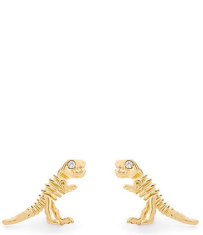 COACH Skeletal Rexy Stud Earrings