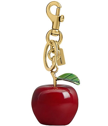 COACH Small Apple Bag Charm