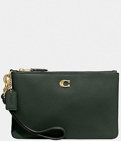 Coach wristlets on clearance hot sale