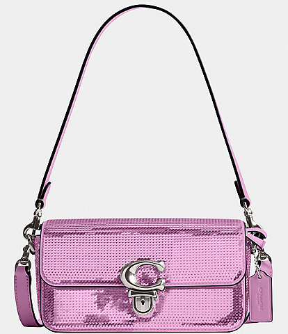 Coach Rogue 25 in Pink Floral Bow Pebble Leather Handbag Shoulder Cros –  Essex Fashion House