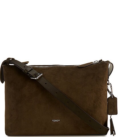 COACH Suede Mott Messenger Bag 33