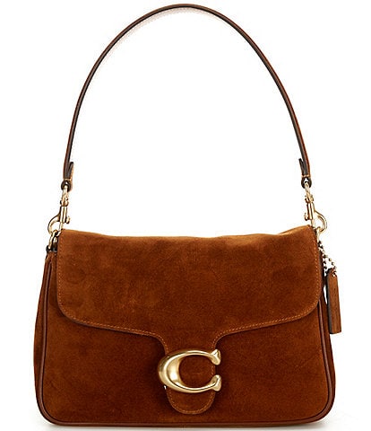 COACH Suede Soft Tabby Shoulder Bag