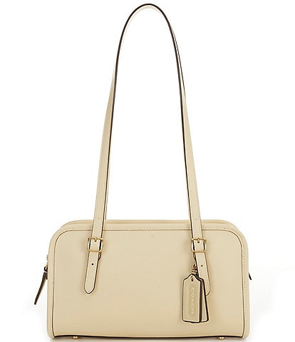 COACH Swing Zip Buckle Detail Satchel Bag