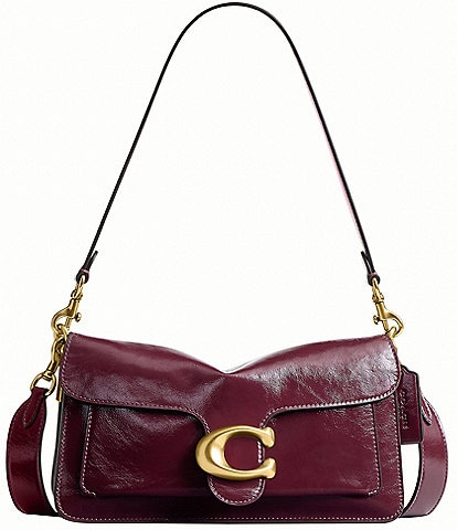 COACH Tabby 26 Glazed Leather Shoulder Bag