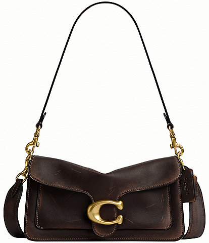 COACH Tabby 26 Loved Leather Shoulder Bag
