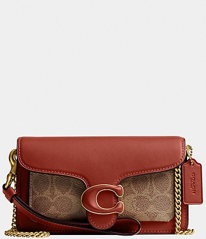 Coach Red Premium Leather Gallery East West Purse | Tan leather handbags,  Leather handbag purse, Patent leather handbags