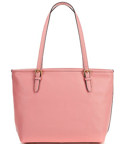 COACH Taylor Pebbled Leather Tote Bag