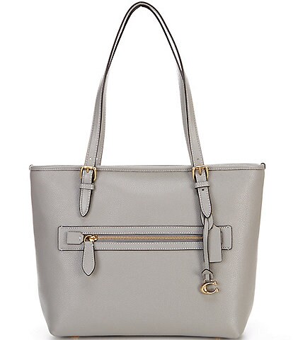 COACH Taylor Pebbled Leather Tote Bag