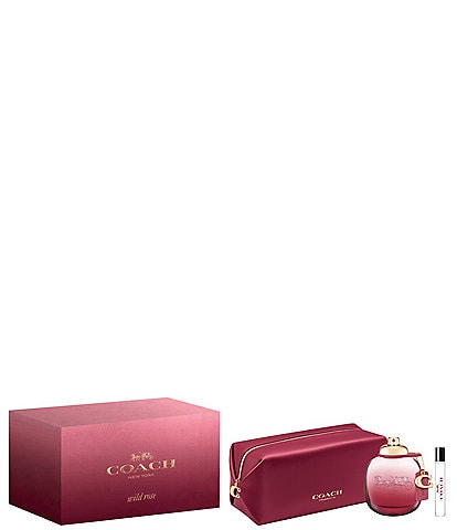 COACH Wild Rose Eau de Parfum 3-Piece Gift Set