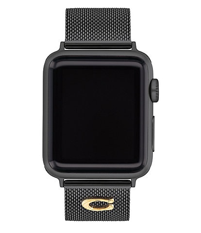 COACH Stainless Steel Mesh 42/44mm Band for Apple Watch® | Dillard's