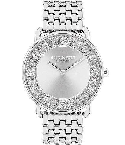 COACH Women's Elliot Quartz Analog Stainless Steel Bracelet Watch