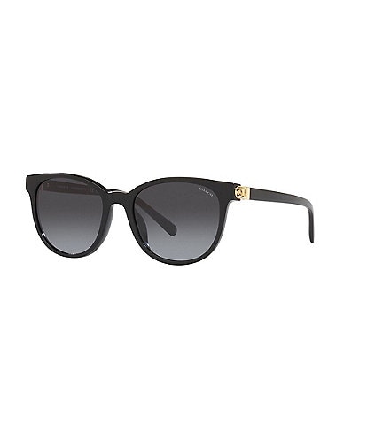 COACH Women's HC8350U 54mm Round Sunglasses