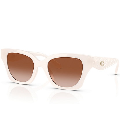 COACH Women's HC8418U 53mm Butterfly Sunglasses