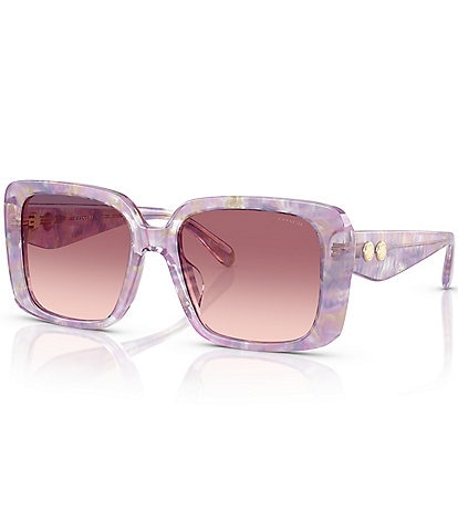 COACH Women's HC8424U 54mm Square Sunglasses