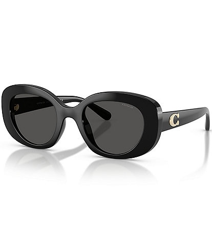 COACH Women's HC8463U 51mm Round Sunglasses
