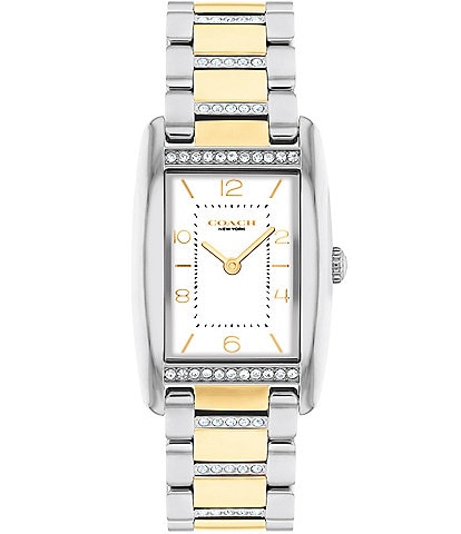 COACH Women's Reese Quartz Analog Stainless Steel Bracelet Watch
