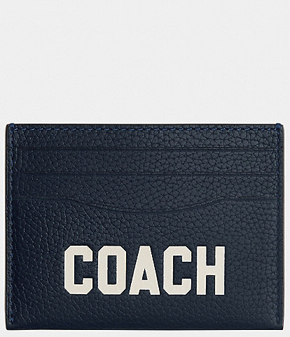 COACH Zip Graphic Card Case