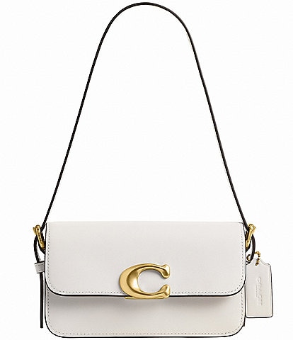 Coach Zoe Calf Leather Shoulder Bag