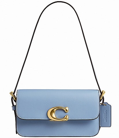 Coach Zoe Calf Leather Shoulder Bag