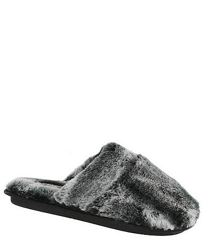 Cobian Minouu Fuzzy Faux Fur Mule Slipper