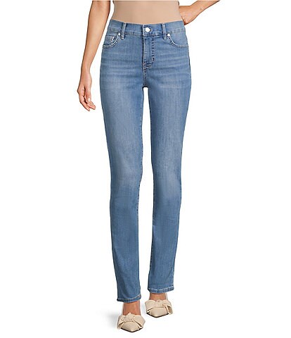 Code Bleu Chelsea Straight Core High Rise Power Pocket Jeans