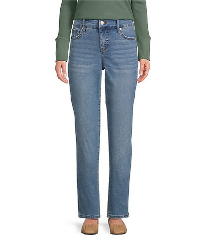 Code Bleu Petite Size Chelsea Straight Leg Jeans