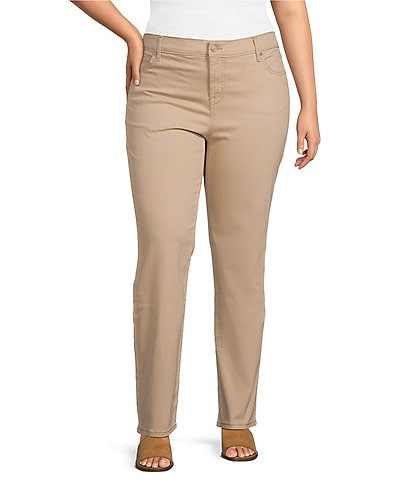 Plus size tan jeggings best sale