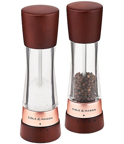 Cole & Mason Derwent Salt & Pepper Mill Set, 7.5"