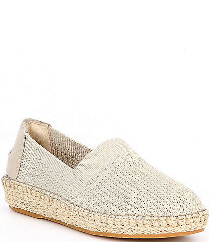 Cole Haan Cloud Feel Stretch Knit Espadrille Loafers