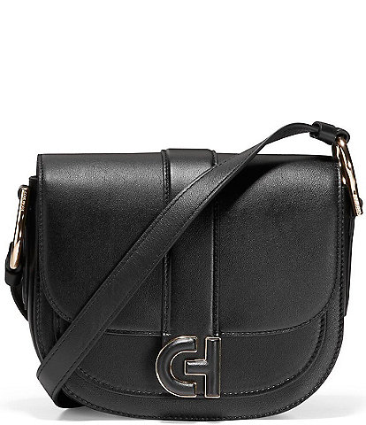 Cole Haan Essential Satchel Bag in Black | Lyst