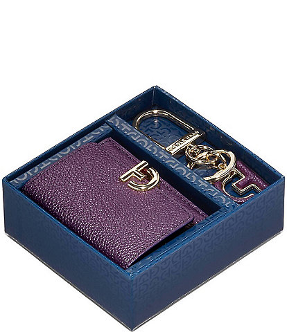 Cole Haan Essential Wallet And Key Fob Gift Set