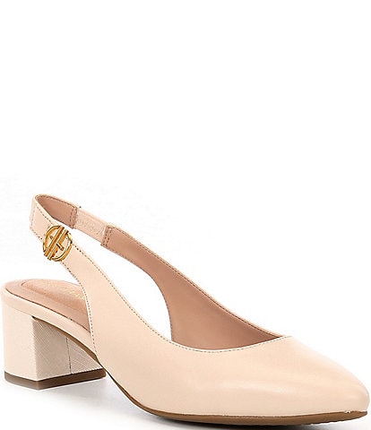 Cole Haan Go-To Leather Slingback Pumps
