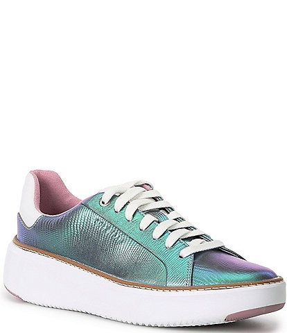 Cole Haan GrandPrø Topspin Holographic Platform Sneakers