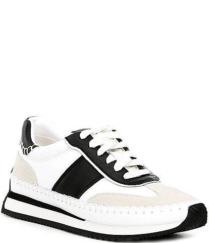 Cole Haan Grandpro Premier Leather Lace Up Runner Sneakers