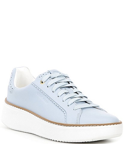 Cole Haan Women's GrandPro Topspin Leather Lace-Up Sneakers