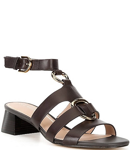 Cole Haan Lyanna Leather Link Gladiator Sandals