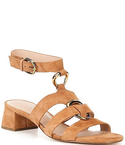 Cole Haan Lyanna Suede Link Gladiator Sandals