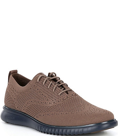 Cole Haan Men's 2.ZERØGRAND Knit Stitchlite Wingtip Oxfords