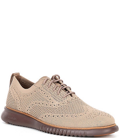 Cole Haan Men's 2.ZERØGRAND Knit Stitchlite Wingtip Oxfords