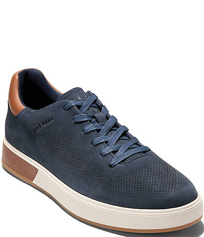 Cole Haan Men's GrandPrø Angleace Perforated Nubuck Sneakers