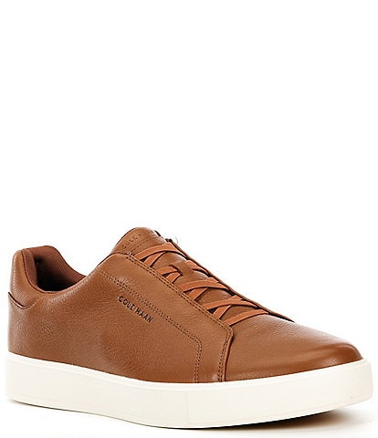 Cole Haan Men's GrandPrø Luxe Slip-On Leather Sneakers