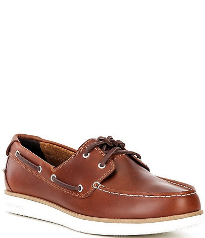 Cole Haan Men's GrandPrø Windward Leather Boat Shoes