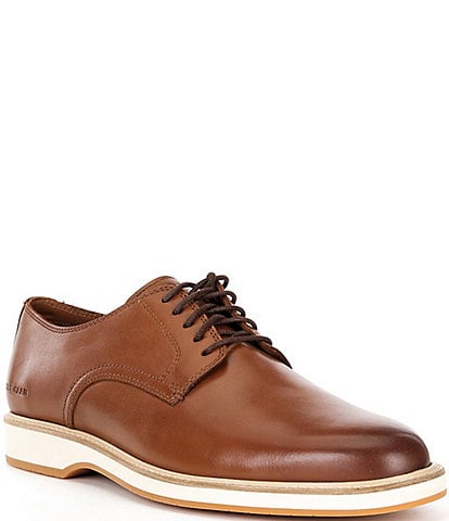 Cole Haan Men's Morse Grand Leather Plain Toe Oxfords